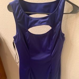 Blue purple Dress
